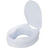 flexilife - rialzo water per anziani - universale - ausilio wc con coperchio - per disabili (15 cm)