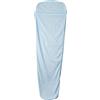 Ferrino Comfort Liner Mummy, Sacco Lenzuolo Azzurro, 220x80x50 cm