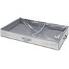 InterDesign iDesign Aldo Under Bed Organizzatore Scatola, Tessuto, Grigio, 91.4x53.3x12.7 cm