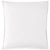 ESSIX Federa per cuscino in percalle di cotone, Primo, bianco, 65 x 65 cm, Essix