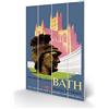 National Railway Museum Stampa su Legno 59 x 40 cm Bath (The Royal Crescent by Lander)