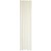 Homing Tenda con frange, strisce, bianco crema, tenda decorativa
