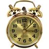 letaowl Alarm Clock Sveglia Meccanica In Oro Carica Manuale Espositore Da Tavolo Vintage In Metallo Versione Sveglia Forniture Per Decorazioni Per La Casa