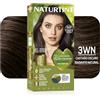 Naturtint | Colorazione senza ammoniaca | Copertura dei capelli grigi al 100% | Ingredienti vegetali | Colore naturale e di lunga durata | 3wn Castano Scuro Radiante Naturale | 170ml