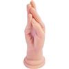 Umania Dildo Realistico a Mano 24,5 cm Dildo Fisting in Silicone Liquido con Potente Ventosa Dildo Fist Grasso Mostro per Stimolazione Vaginale e Anale Giocattolo Sessuale per Piacere Femminile