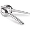Lacor - 68182 - Spremiagrumi manuale ZITRUS, Acciaio inox 18/10, Spremiagrumi per lime, Limoni e Arance, Manico ergonomico, Lavabile in lavastoviglie