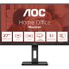 Aoc Monitor Led 27'' Aoc E3 27E3QAF Full HD 1920x1080p 4ms classe E Nero [27E3QAF]