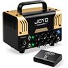 JOYO TWEEDY BanTamp XL Series Mini Amp Head 20 Watt Preamp 2 Canali Hybrid Tube Amplificatore Chitarra con Bluetooth per Chitarra Elettrica