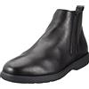 Geox U Spherica Ec11 Wide, Stivaletti Uomo, Nero, 43 EU