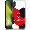 Head Case Designs Licenza Ufficiale AC Milan Palla Stemma Custodia Cover Dura per Parte Posteriore Compatibile con Xiaomi Redmi 9A / Redmi 9AT