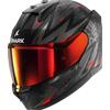 Shark CASCO INTEGRALE D-SKWAL 3 BLAST-R MAT BLACK ANTHRACITE RED | SHARK HELMETS | HE0921EKAR