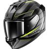 Shark CASCO INTEGRALE D-SKWAL 3 SIZLER BLACK ANTHRACITE YELLOW | SHARK HELMETS | HE0922EKAY