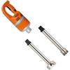 D.L. SERVICE Mixer per gelato - Blender 40 cm - Lunghezza mixer cm 40