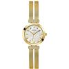 Guess Orologio Quarzo Donna con quadrante Madreperla Analogico e cinturino Oro in Mesh Bracelet GW0471L2