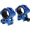 WestHunter Picatinny Scope Rings, 1 in/30mm Tactical Precision Low Profile Scope Mount | Blue