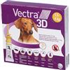 VECTRA 3D spot-on soluz 3 pipette 0,8 ml 44 mg + 3,9 317 cani da 1,5 a 4 Kg, tappo giallo pz Pipette monodose