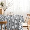 Martina Home Tovaglia resinata Islas, 260 x 140 cm, colore: nero