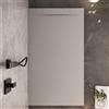 Olimpo Docce Piatto doccia in marmoresina grigio chiaro effetto pietra cemento vincent