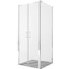Olimpo Docce Box doccia due lati con porta saloon h195 6mm anticalcare dobla