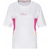 FILA T shirt Fila Jaelle Blocked Tee 683293 Donna Bianco