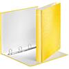Leitz Raccoglitore ad anelli WOW A4+ 4DR 25mm, Giallo