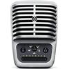 Shure MV51 Microfono Digitale A Condensatore Con Diaframma Largo, Usb E Cavo Lightning, Argento