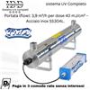Sterilizzatore UV TMA D10 DN40 3,9 m³/h AISI 304
