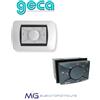 GECA DAY Termostato elettronico ambientale con manopola da incasso a batteria