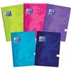 Oxford Quaderno scolastico Touch A5, 32 fogli, a quadretti, confezione da 10 pezzi, colori assortiti