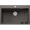 Blanco ETAGON 8 Grigio Vulcano 1527262 - 527262 + Set Stainless Steel