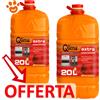Qlima Combustibile Liquido EXTRA - Offerta [PREZZO A CONFEZIONE] Quantità Minima 2, Taniche Da 20 Lt