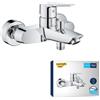 Grohe QuickFix Start miscelatore monocomando per vasca-doccia, installazione a parete, cromo - 24206002