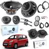 Focal Kit 6 Casse Altoparlanti FOCAL ASE165 ACX100 Ant+Post per Fiat Panda 312 da2012