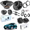 Focal Kit 6 Casse Altoparlanti FOCAL ASE165+ACX100 Ant+Post per Fiat Punto EVO