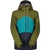 Scott Vertic 3l Jacket Verde L Uomo