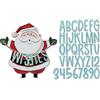 Sizzix Set di Fustelle Thinlits, 49 pezzi, con scritta «Babbo Natale» Colorize di Tim Holtz