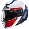 HJC Casco Modulare Hjc i91 Bina bianco rosso blu