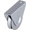 FAC accessori cancelli Ruota gola tonda supporto esterno FAC VA1307.075 - 101/16 ø 78 mm