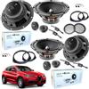 Focal Evotuning - no hertz Kit 8 Casse Altoparlanti Anteriori+Posterior FOCAL ASE165 per Alfa Romeo Stelvio