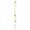 Thomas Sabo - Orecchini a bottone argento sterling zirconia_cubica Donna, Oro, one size - H2194-414-14