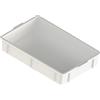 Ristosubito Vaschetta ergonomica per trasporto alimenti in polipropilene GD Modello VAS011E Capacità Lt. 26 Dim. cm L.65 P.42,5 H.11,5