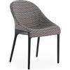 KARTELL sedia ELEGANZA ELA tessuto MISSONI - 6276-MZ