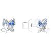 Prinzessin Lillifee Orecchini a perno in Argento Sterling 925 per bambine, con zirconi sintetici, 0,6 cm, Argento, farfalla, in confezione regalo, 2037074