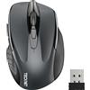 TECKNET PRO Mouse Senza Fili, 2600 DPI Mouse Wireless Ergonomico, 2,4G Mouse Ottico con Ricevitore Nano USB, 6 Pulsanti, Durata di Vita di 24 Mesi Compatibile con PC, Mac, Laptop