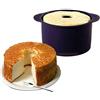 YOKO DESIGN 1259 - Stampo per Torta Angel, in Silicone platinico, Dimensioni 22,5 x 19 x 11 cm, Colore: Viola Scuro