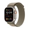 Apple - Watch Ultra 2 Gps + Cellular Cassa 49mm - Medium-olive Alpine Loop