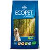 Amicafarmacia Ecopet Natural Fish Medium Cibo Secco Per Cani Adulti Sacco 12Kg