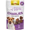 Gimborn Charlies Snack per Cani da 70 gr Gusto Mini Hearts - Anatra