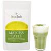 TeaClub MATCHA LATTE MIX con 20% di polvere di tè matcha e zucchero di fiori di cocco 200g, Vegan senza glutine, polvere di tè verde con zucchero di fiori di cocco, Tea Club