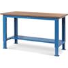 Fami Banco da lavoro in acciaio piano in faggio altezza regolabile portata 1000 Kg Dim. L.1507 x P.705 x H.740-1110 FBG02S1500R0004